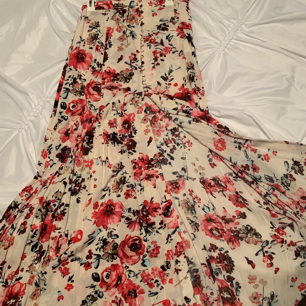 Floral Maxi Skirt